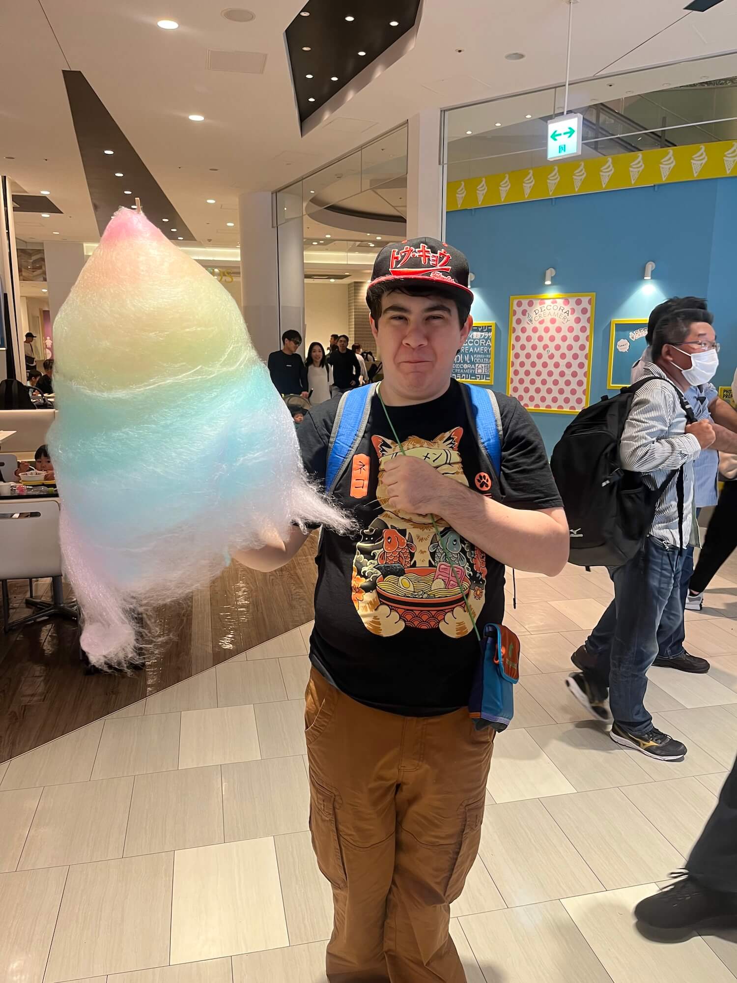 A big cotton candy