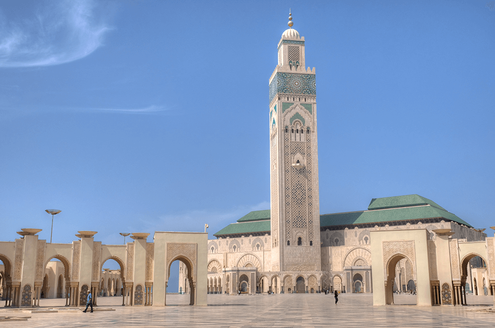 A mosque in Casablanca