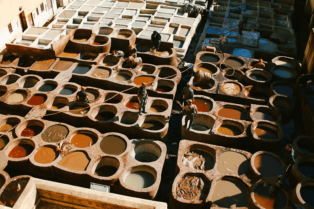 The Tanneries in Fes